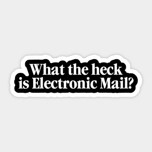 Electronic Mail Sticker